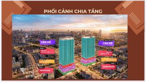 Phối cảnh chia tầng dự án Sun Costa Residence 