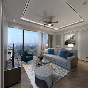 Căn hộ mẫu dự án M-land Mark