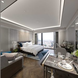 Căn hộ mẫu dự án M-land Mark