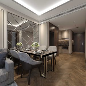 Căn hộ mẫu dự án M-land Mark