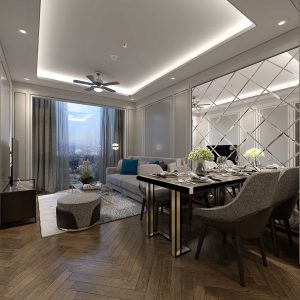 Căn hộ mẫu dự án M-land Mark