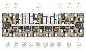 Mặt bằng dự án M-Landmark