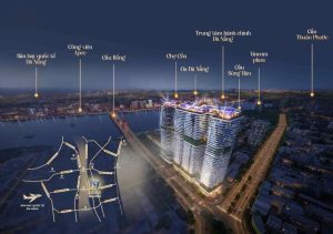 Nằm ngay trung tâm kinh tế – hành chính của Đà Nẵng