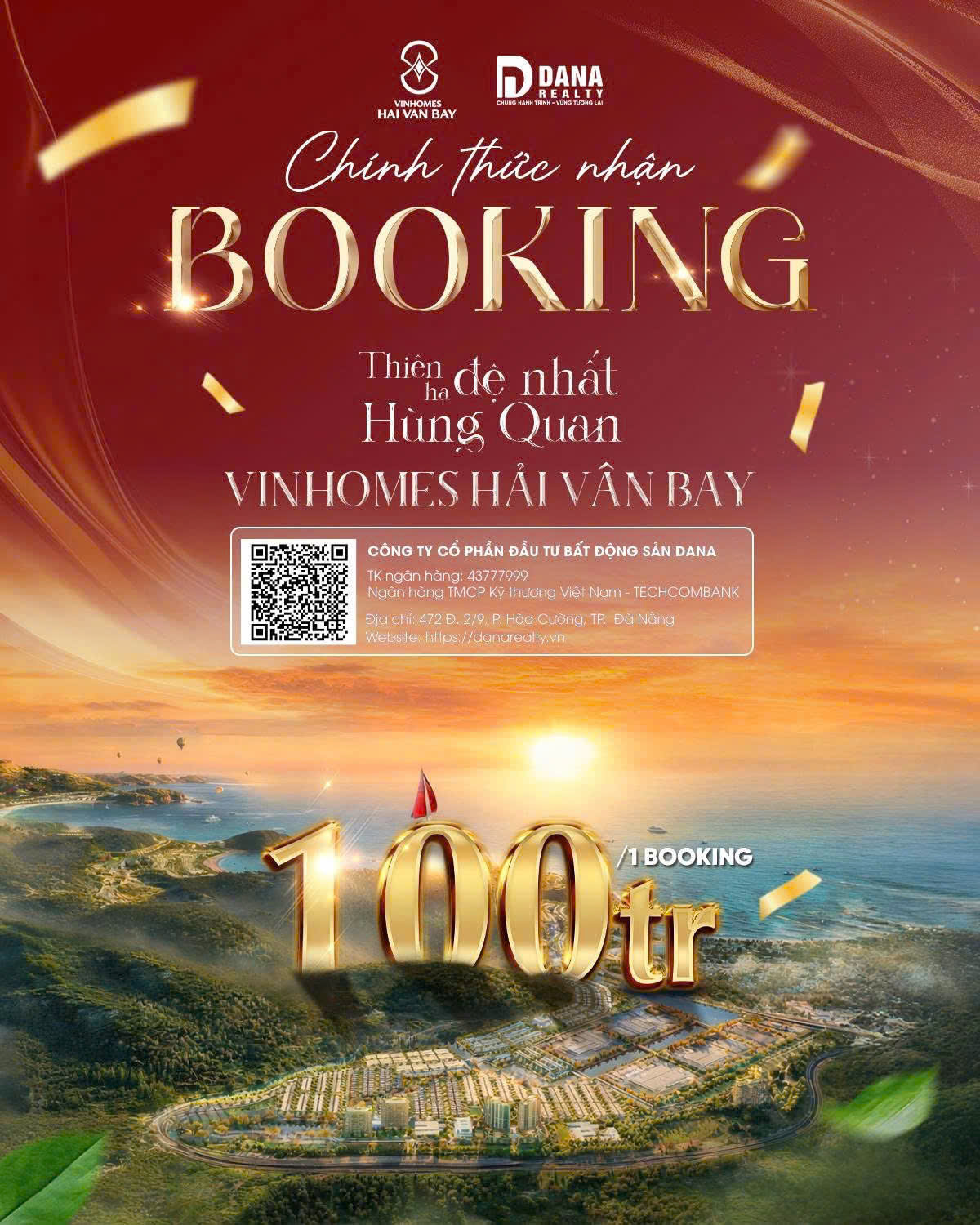 Dự án chính thức nhận booking giỏ hàng đầu tiên