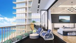 View biển từ căn hộ Soleil Đà Nẵng